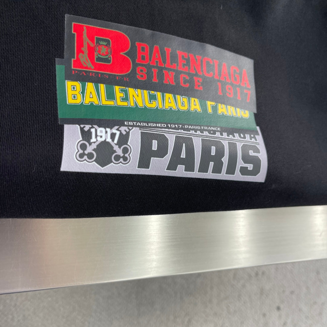 Бавовняне худі Balenciaga Bumper Stickers — фото 8