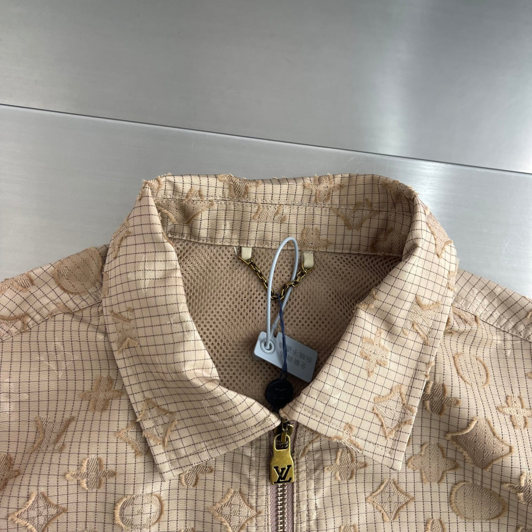 Нейлонова куртка-сорочка Louis Vuitton Monogram — фото 4