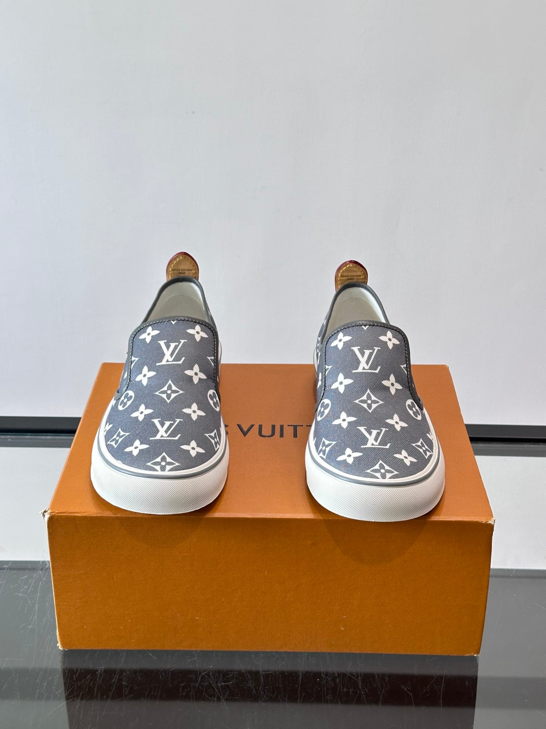 Сліпони з текстилю Louis Vuitton × Vans