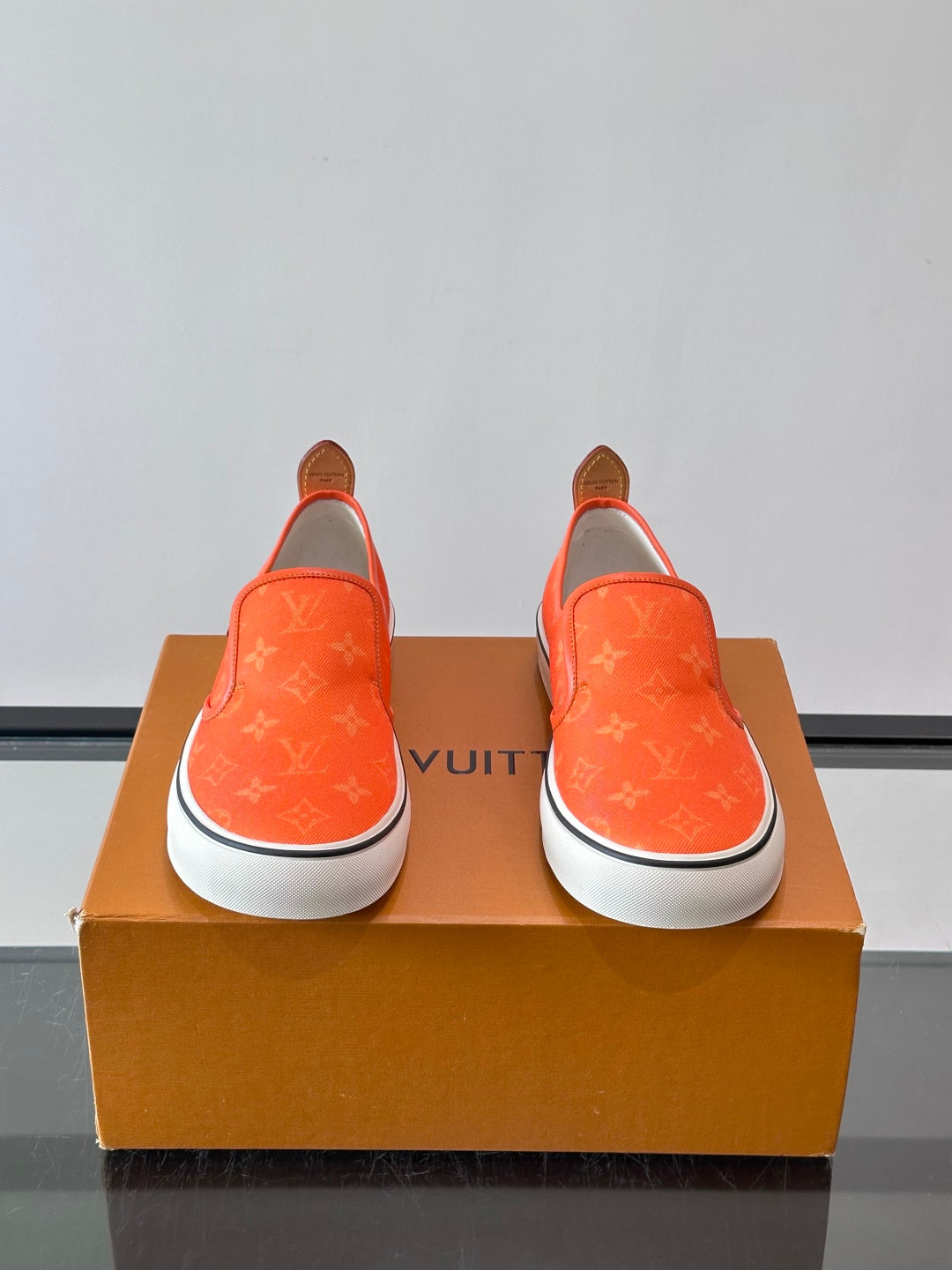 Сліпони з текстилю Louis Vuitton × Vans