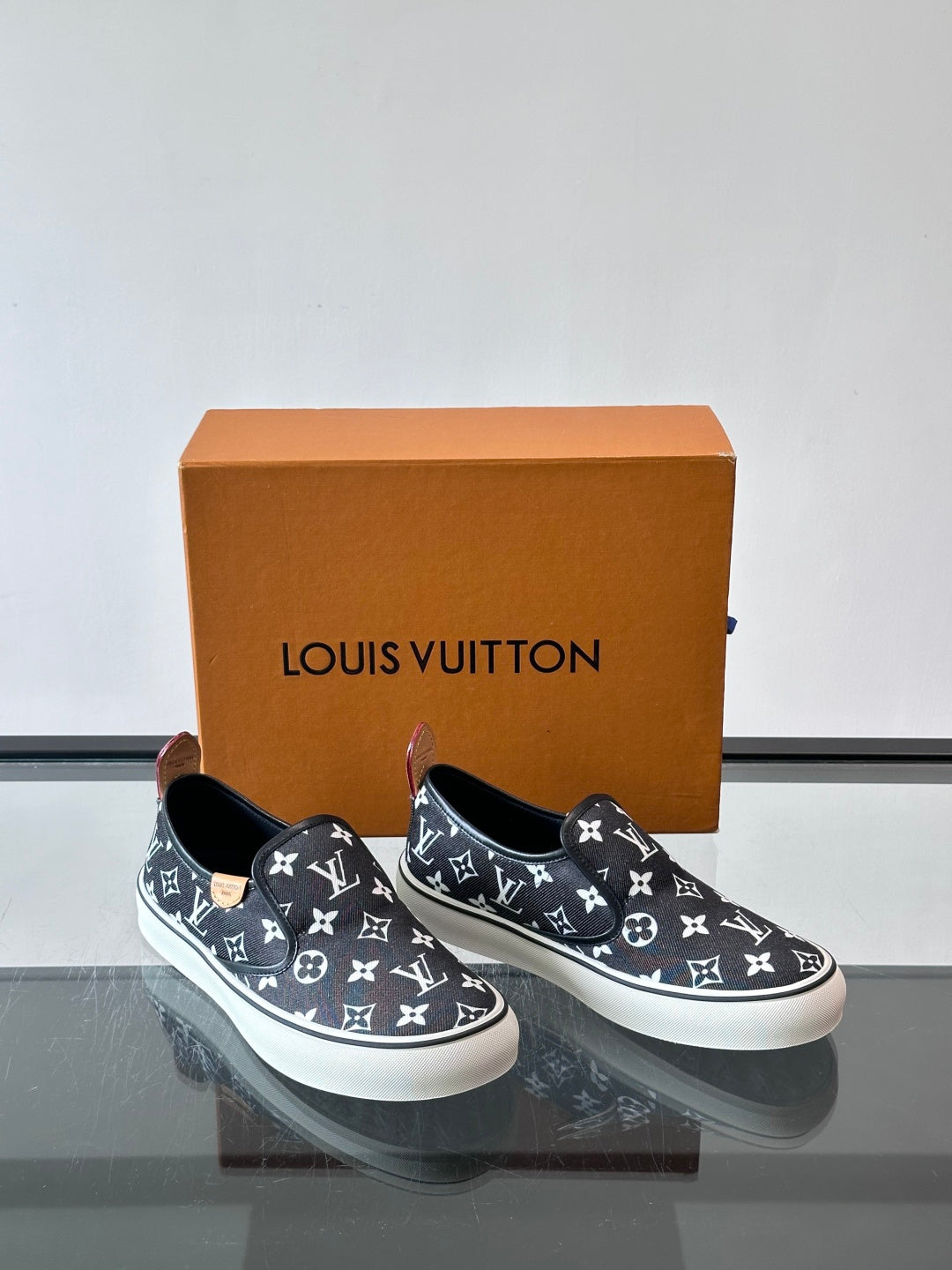 Сліпони з текстилю Louis Vuitton × Vans