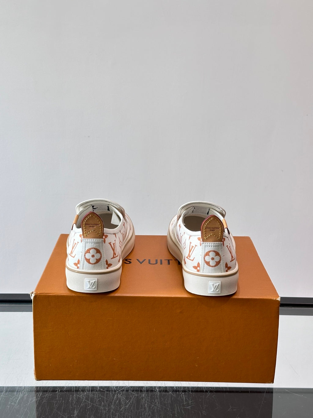 Сліпони з текстилю Louis Vuitton × Vans