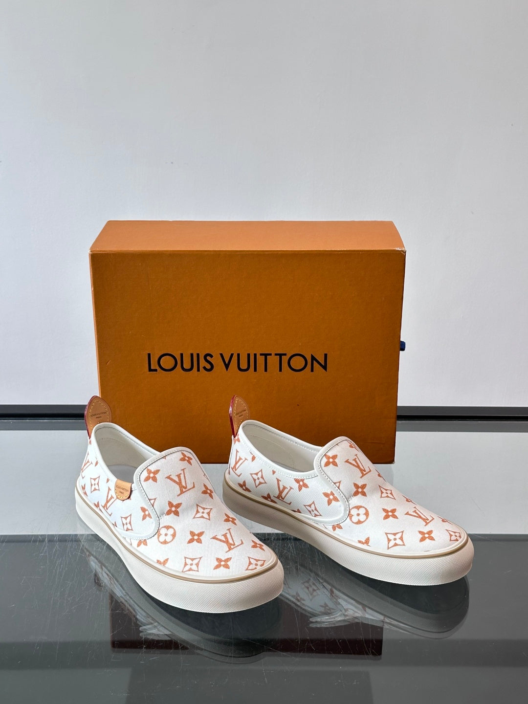 Сліпони з текстилю Louis Vuitton × Vans