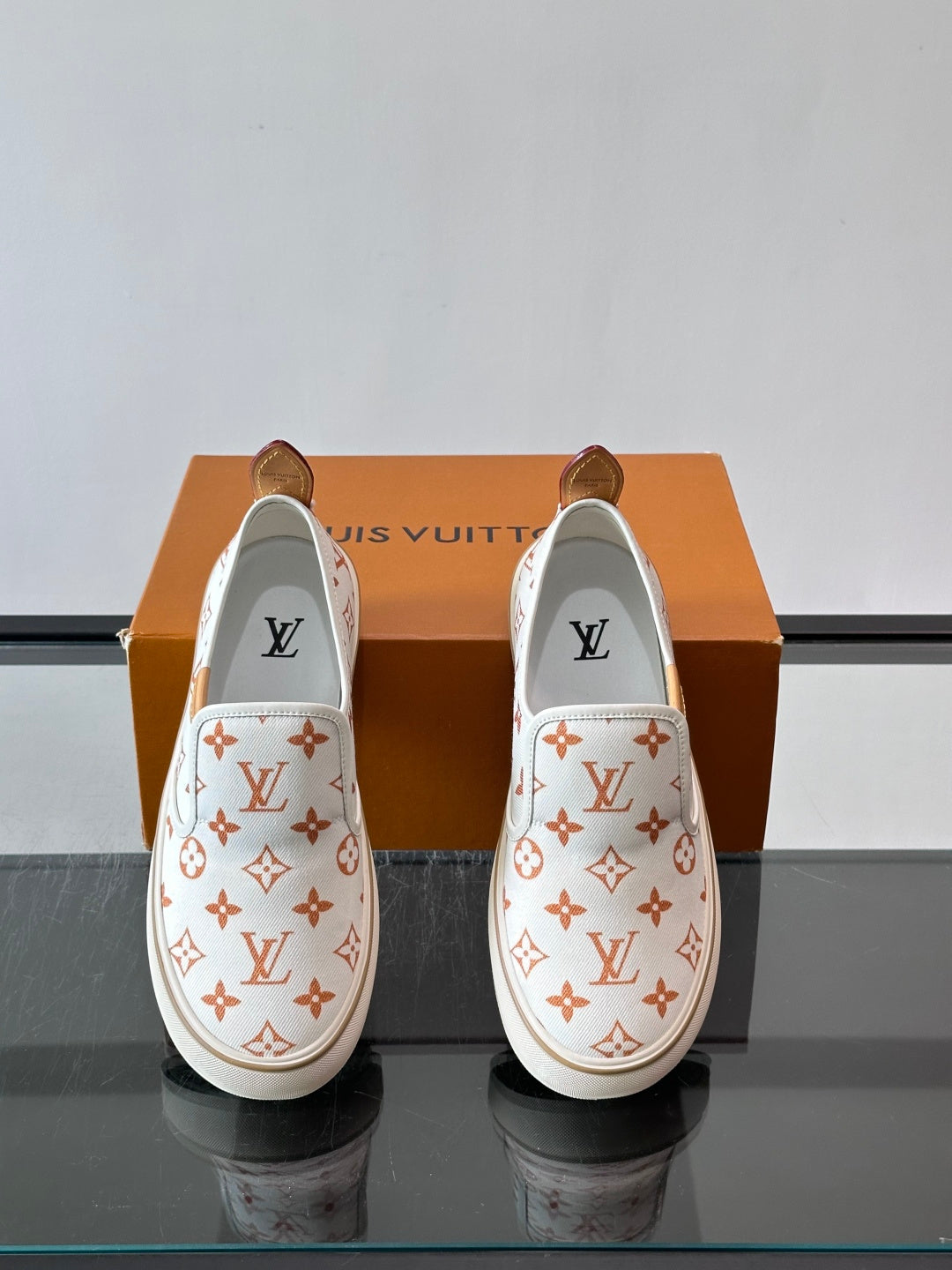Сліпони з текстилю Louis Vuitton × Vans