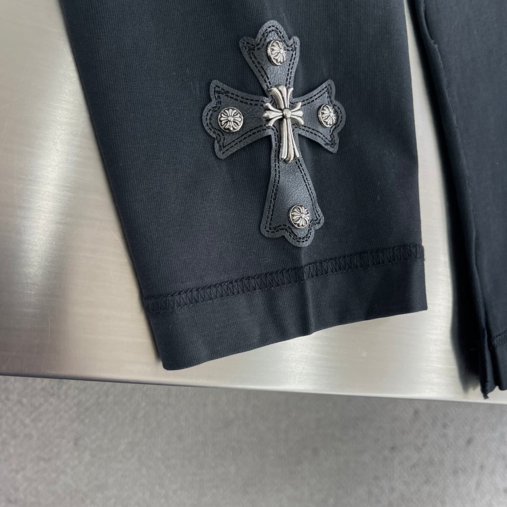 Бавовняний лонгслів Chrome Hearts — фото 6