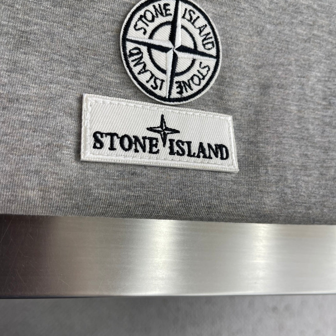Бавовняний лонгслів Stone Island — фото 4