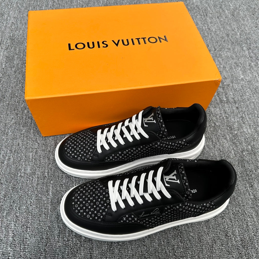 Кросівки з натуральної шкіри та текстилю Louis Vuitton