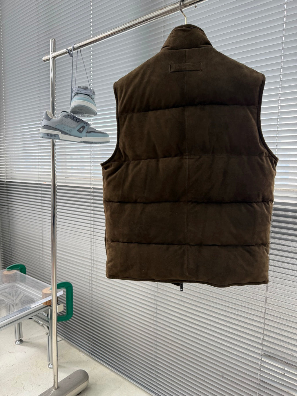Шкіряний жилет Zegna — фото 3