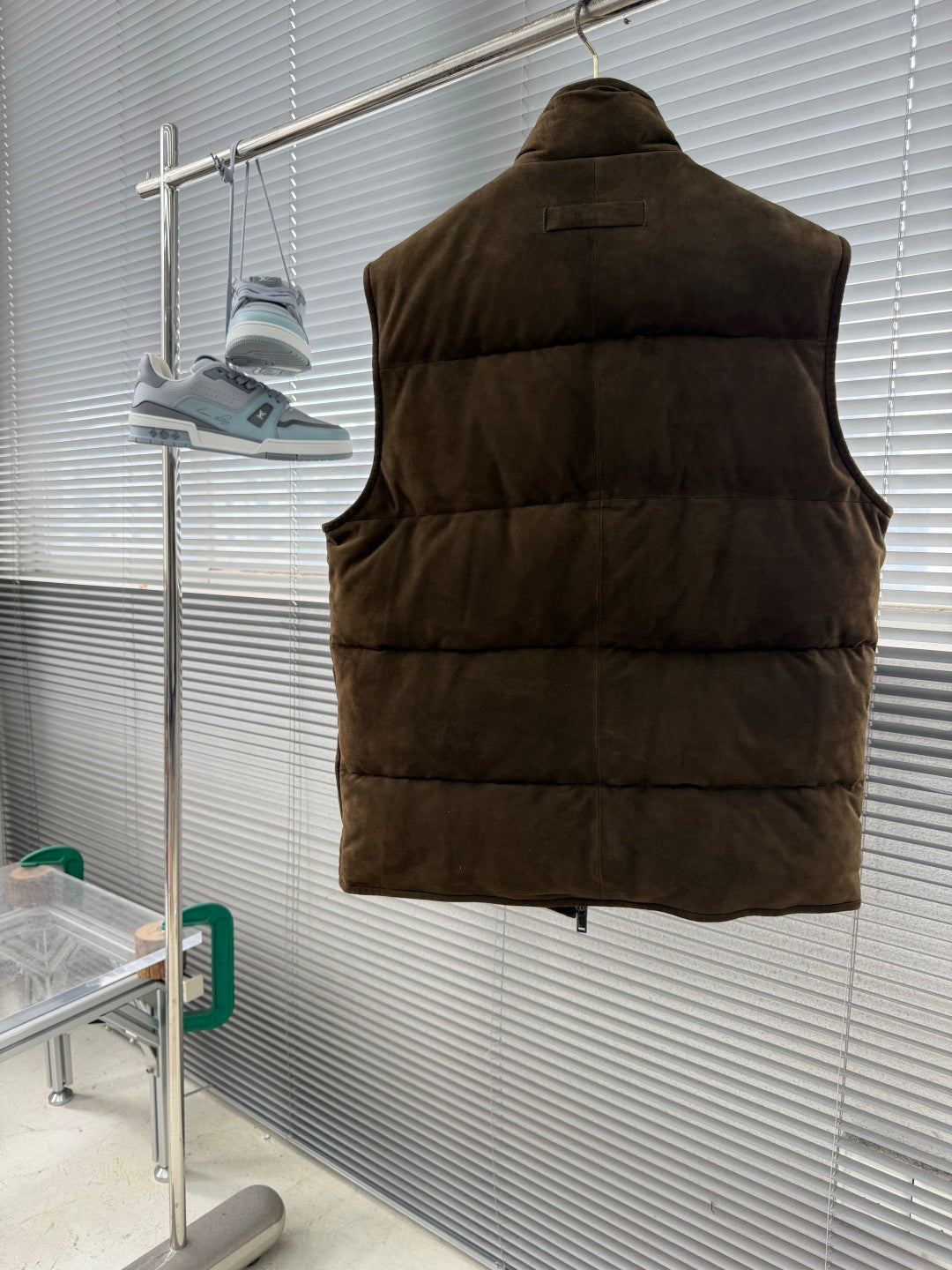 Шкіряний жилет Zegna — фото 3