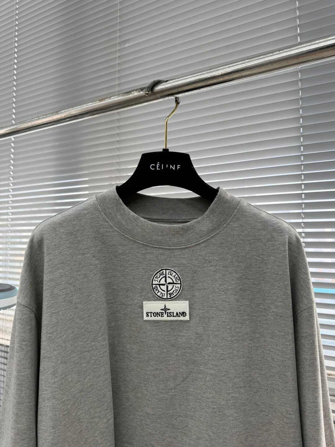 Бавовняний лонгслів Stone Island — фото 2