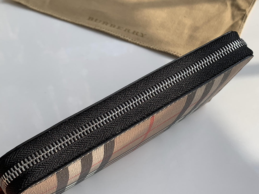 Гаманець Burberry Vintage з текстилю й натуральної шкіри — фото 6