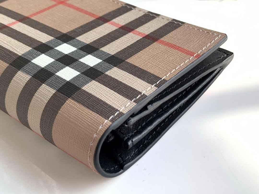 Гаманець Burberry Vintage з текстилю й натуральної шкіри — фото 5