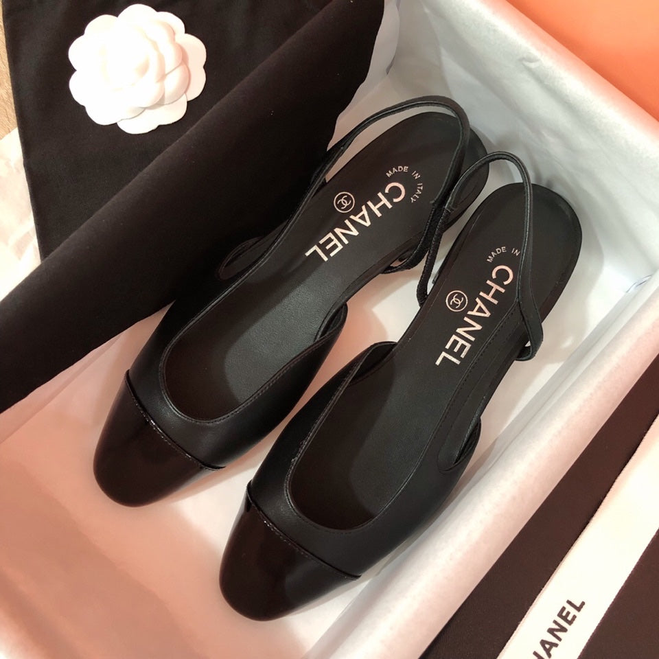 Жіночі зручні шкіряні сандалі Chanel