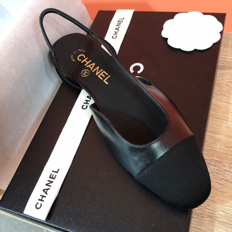 Жіночі зручні шкіряні сандалі Chanel