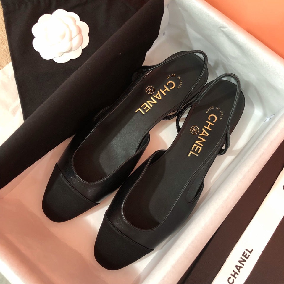 Жіночі зручні шкіряні сандалі Chanel