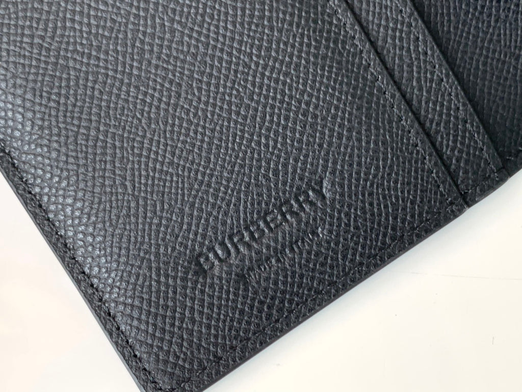 Гаманець Burberry із зернистої натуральної шкіри — фото 9
