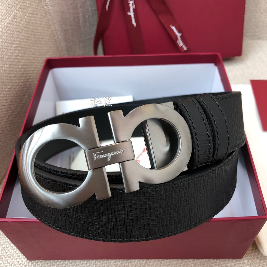 Ремінь Salvatore Ferragamo з натуральної шкіри