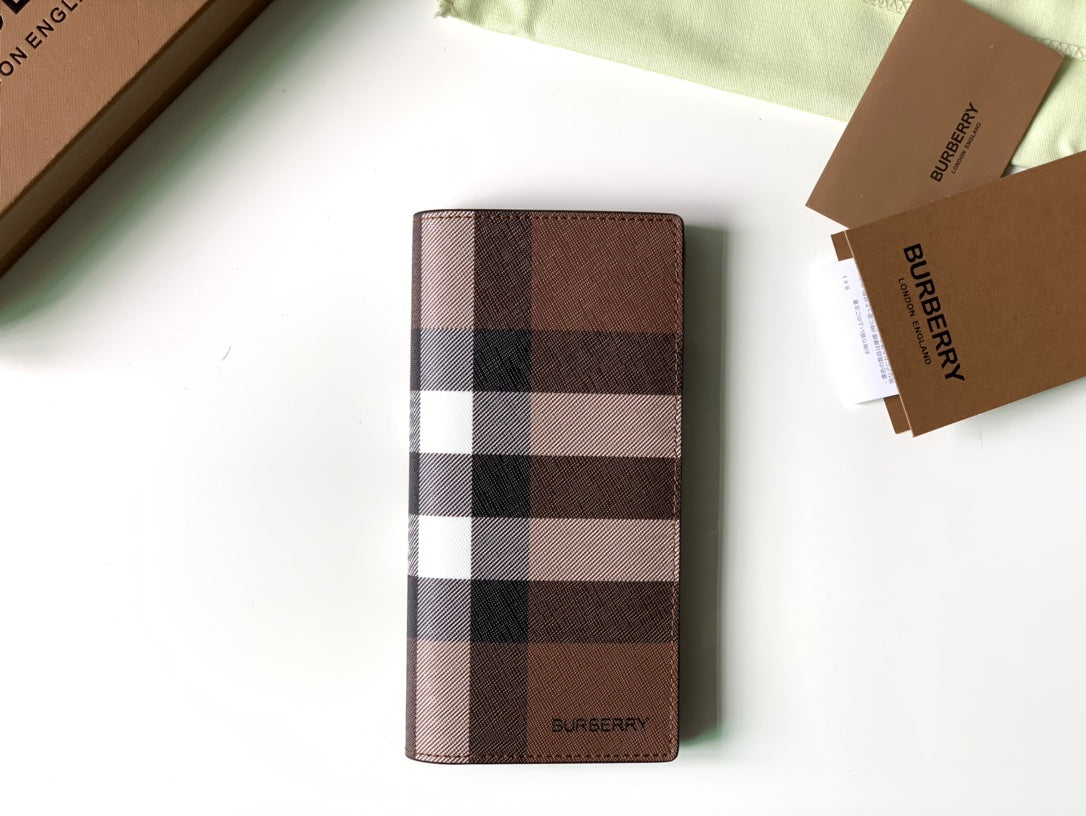Гаманець Burberry Vintage з текстилю й натуральної шкіри — фото 2