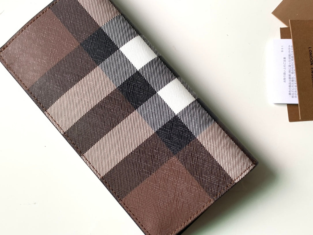 Гаманець Burberry Vintage з текстилю й натуральної шкіри — фото 3