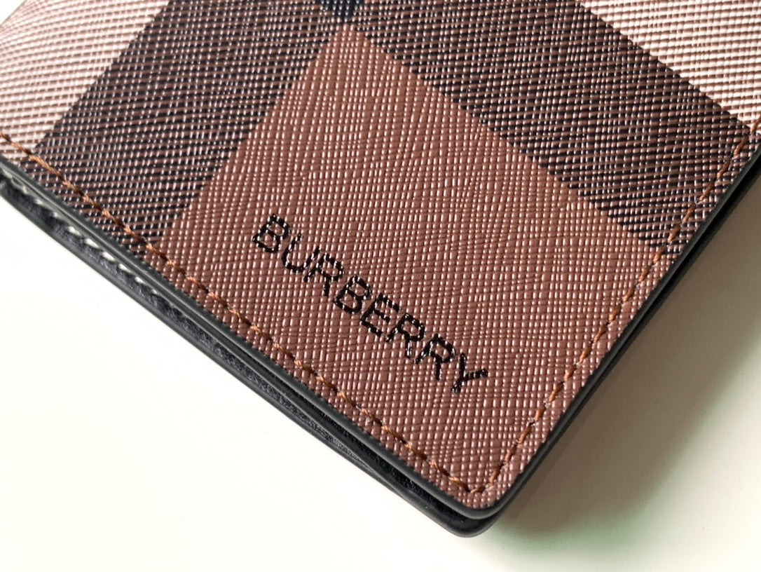 Гаманець Burberry Vintage з текстилю й натуральної шкіри — фото 4