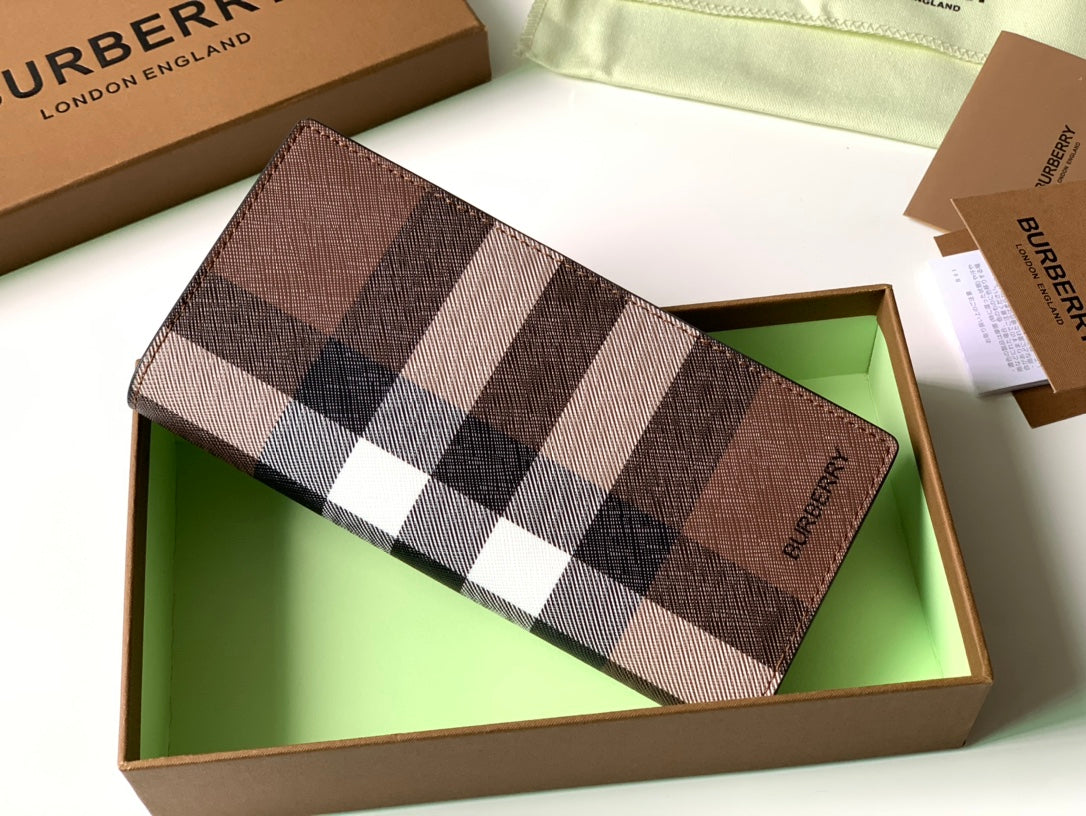 Гаманець Burberry Vintage з текстилю й натуральної шкіри — фото 1