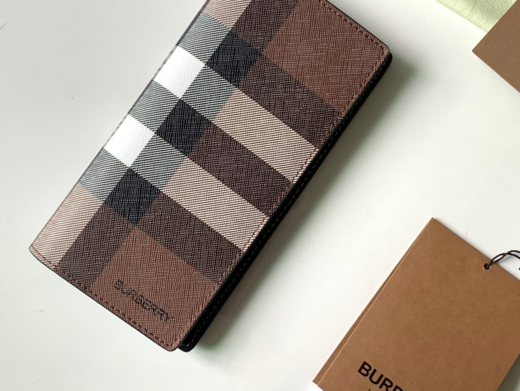 Гаманець Burberry Vintage з текстилю й натуральної шкіри — фото 9