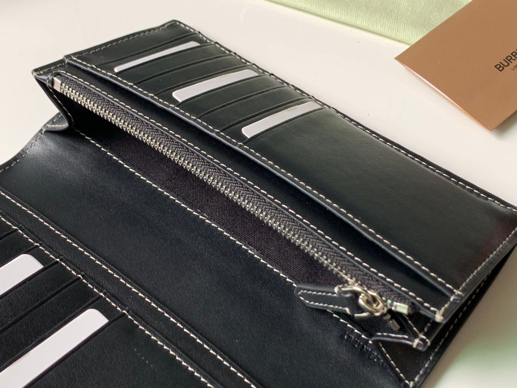 Гаманець Burberry Vintage з текстилю й натуральної шкіри — фото 8