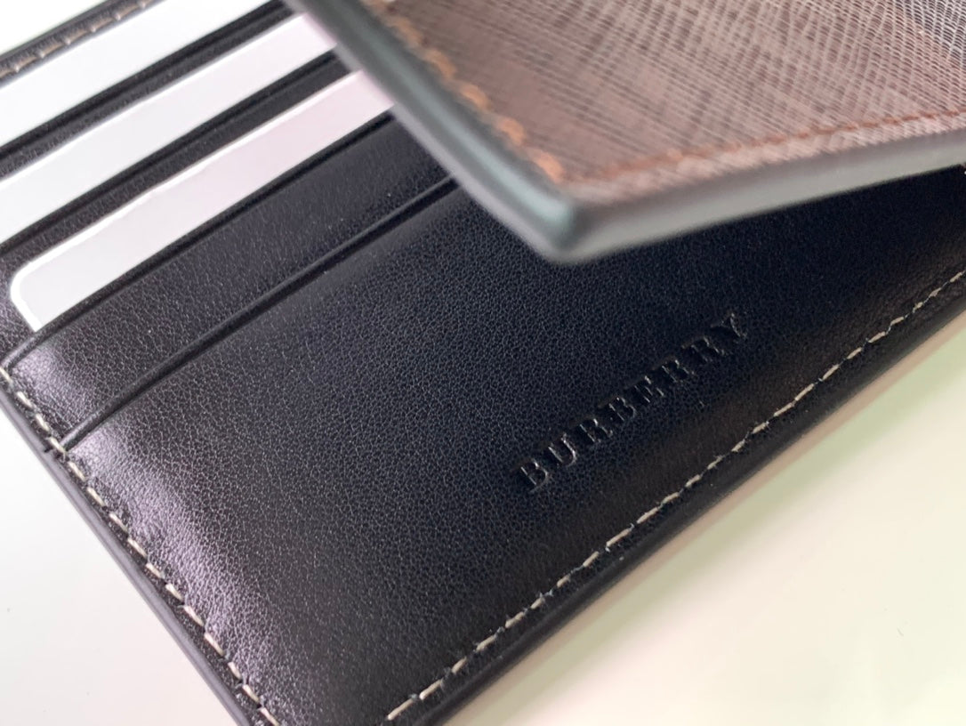 Гаманець Burberry Vintage з текстилю й натуральної шкіри — фото 6