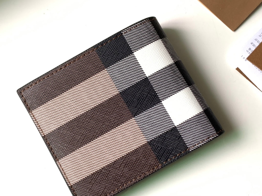 Гаманець Burberry Vintage з текстилю й натуральної шкіри — фото 3