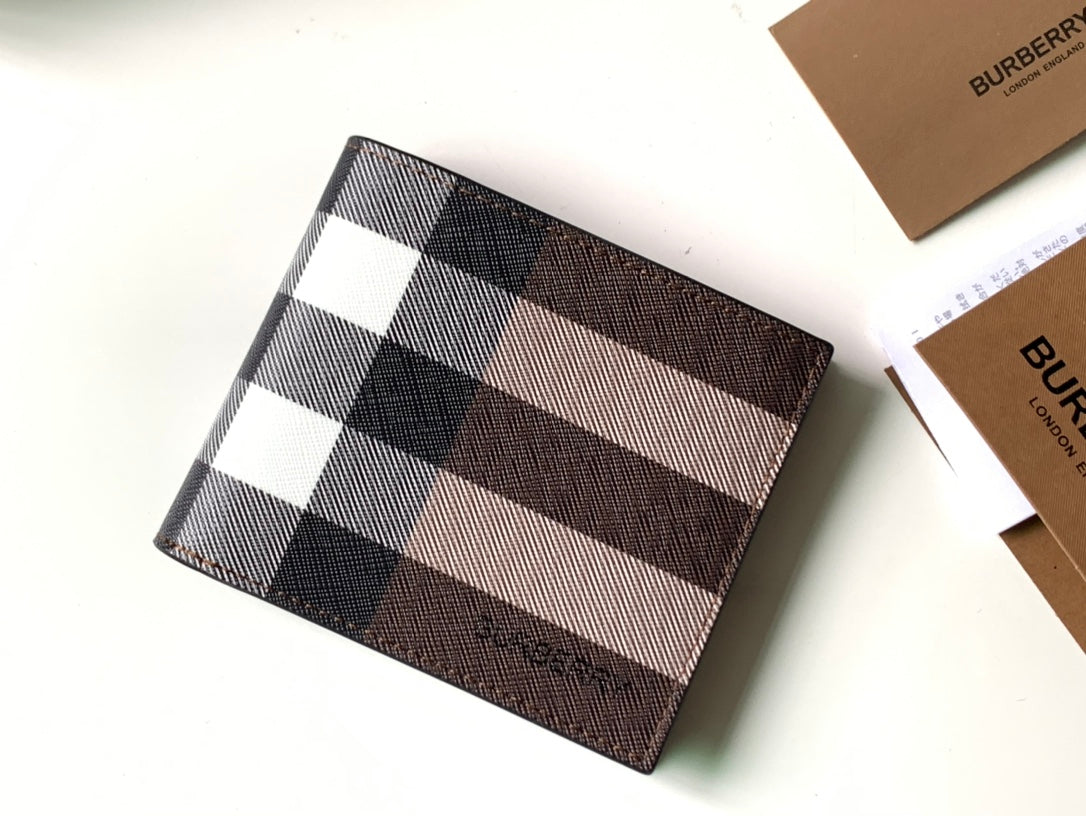 Гаманець Burberry Vintage з текстилю й натуральної шкіри — фото 2