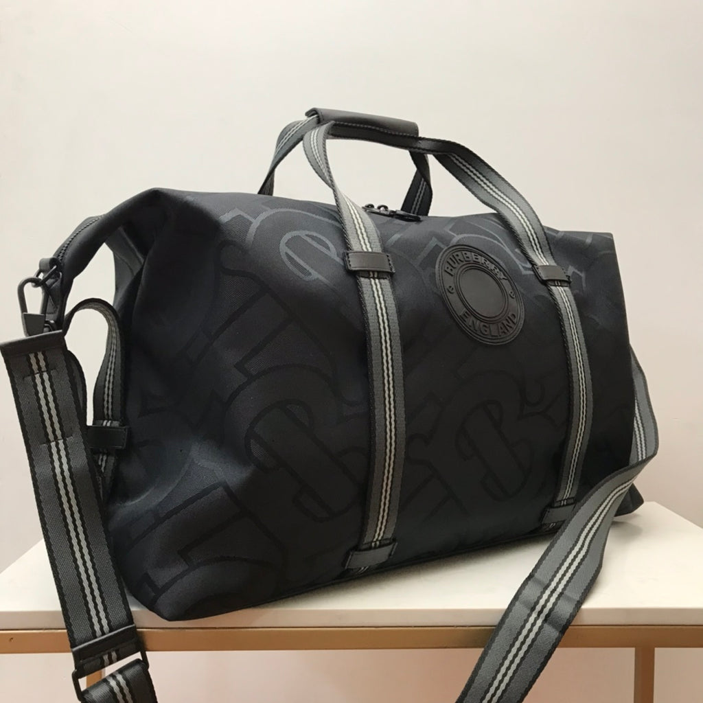 Дорожня сумка Burberry TB з нейлону й натуральної шкіри — фото 2