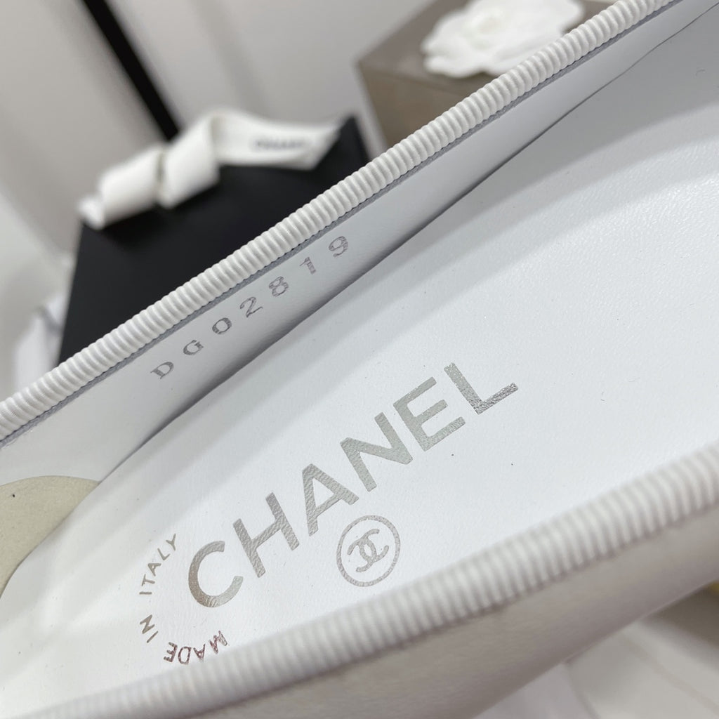 Жіночі лаконічні шкіряні балетки Chanel Ballet рожеві
