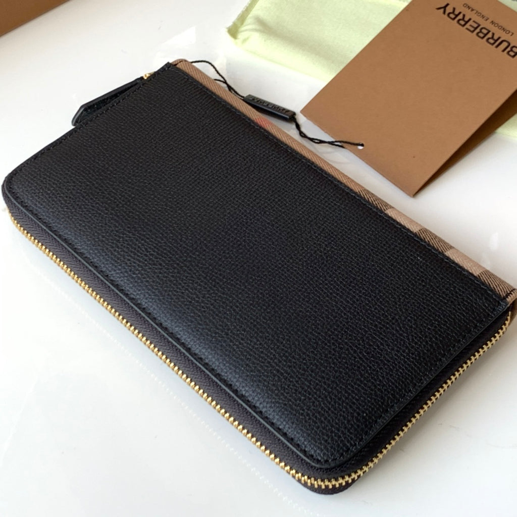 Гаманець Burberry House з натуральної шкіри — фото 5