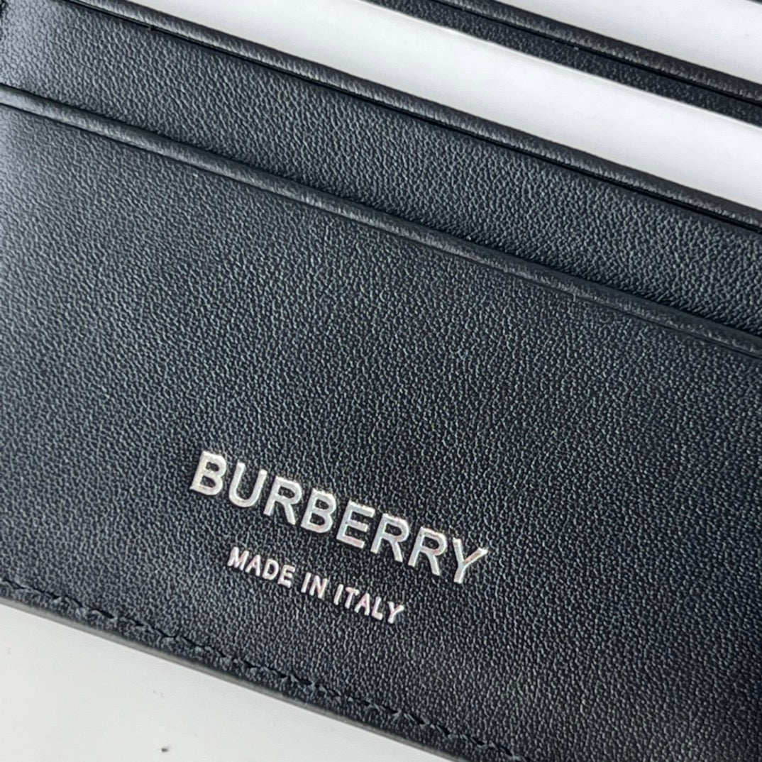 Гаманець Burberry із зернистої натуральної шкіри — фото 7
