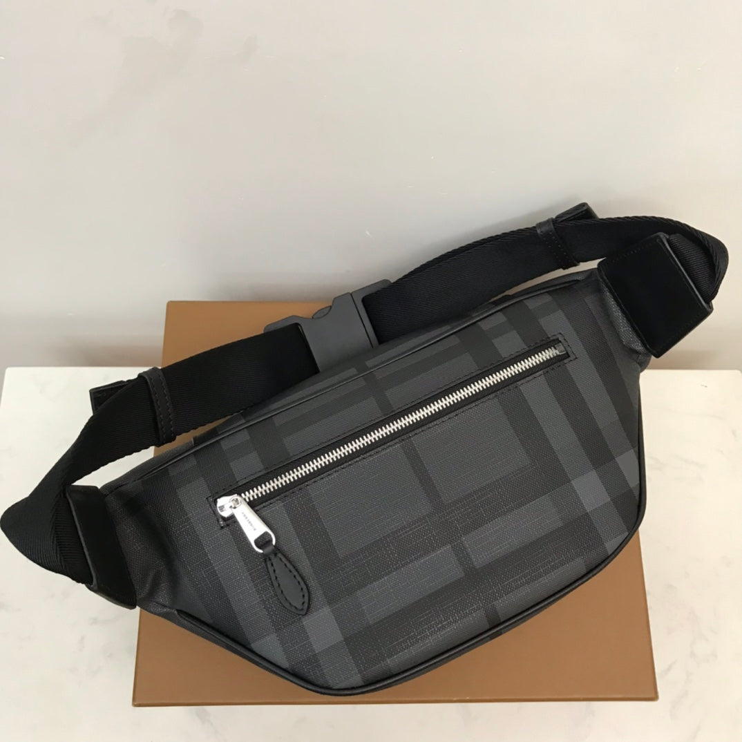 Поясна сумка Burberry London з текстилю — фото 4