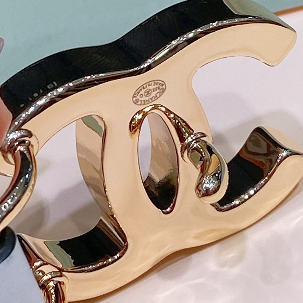 Ремінь Chanel з натуральної телячої шкіри