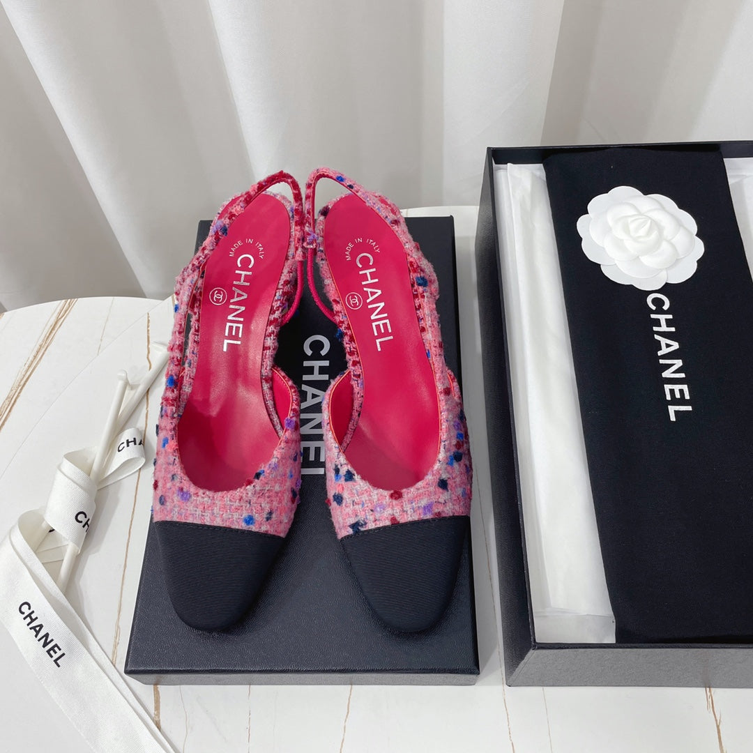 Жіночі зручні шкіряні сандалі Chanel
