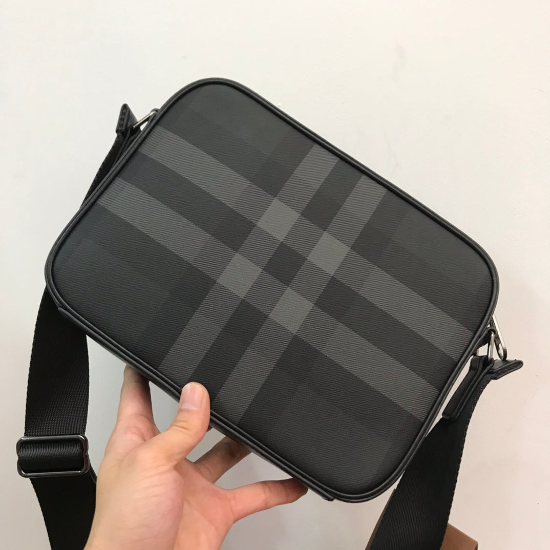 Сумка через плече Burberry зі штучної шкіри й текстилю — фото 8