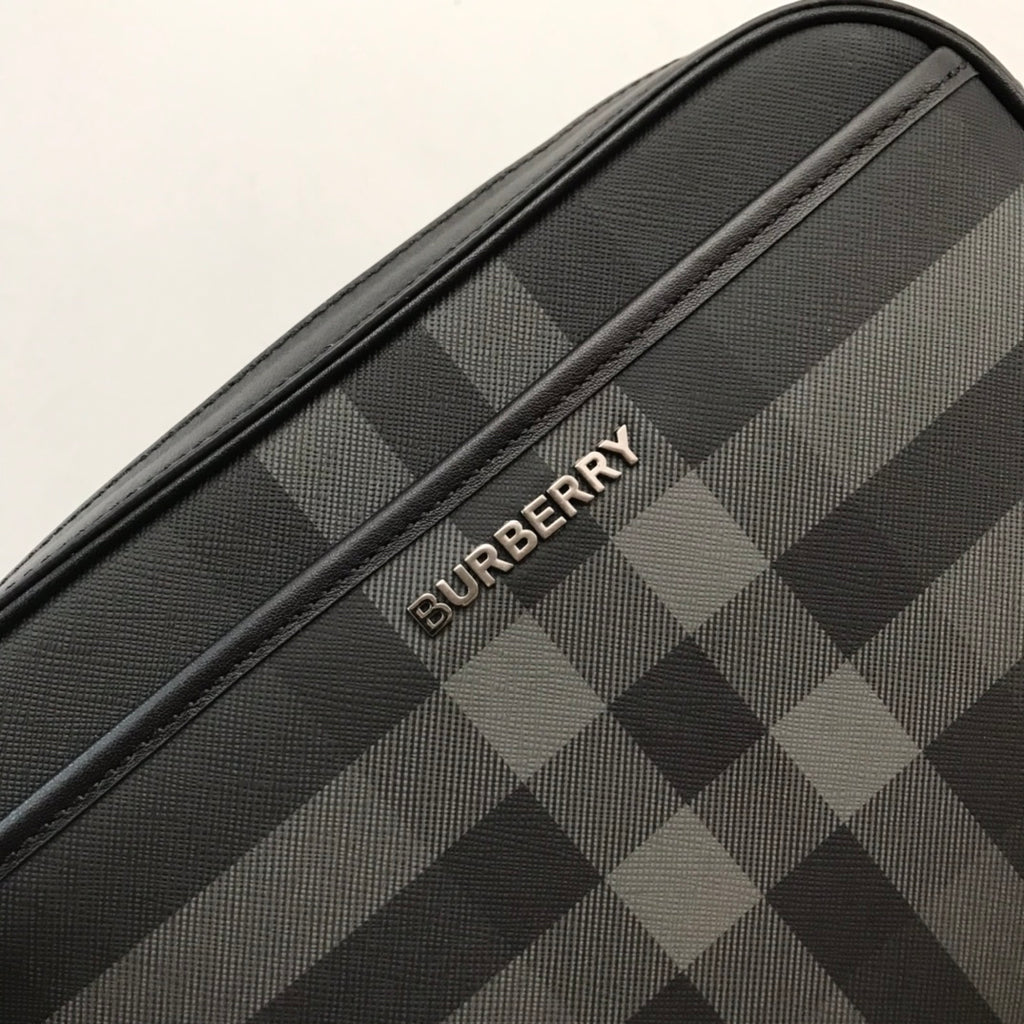 Сумка через плече Burberry зі штучної шкіри й текстилю — фото 3