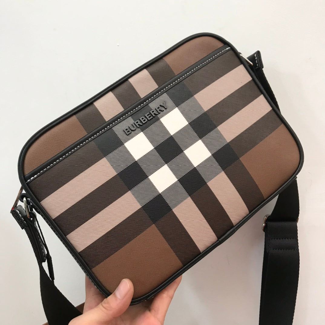 Сумка через плече Burberry зі штучної шкіри й текстилю — фото 2