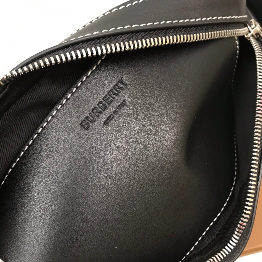 Сумка через плече Burberry зі штучної шкіри й текстилю — фото 9