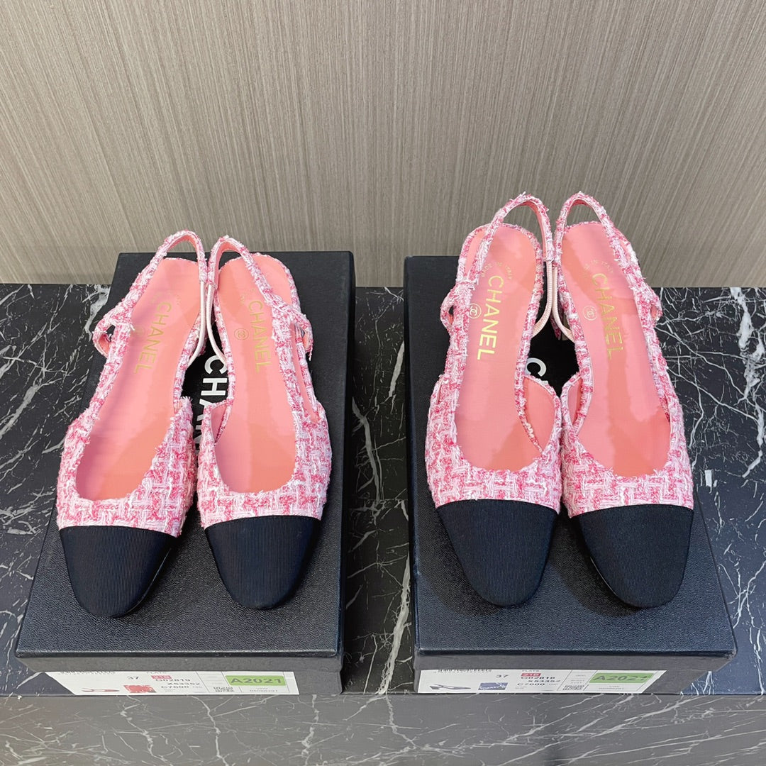 Жіночі зручні шкіряні сандалі Chanel