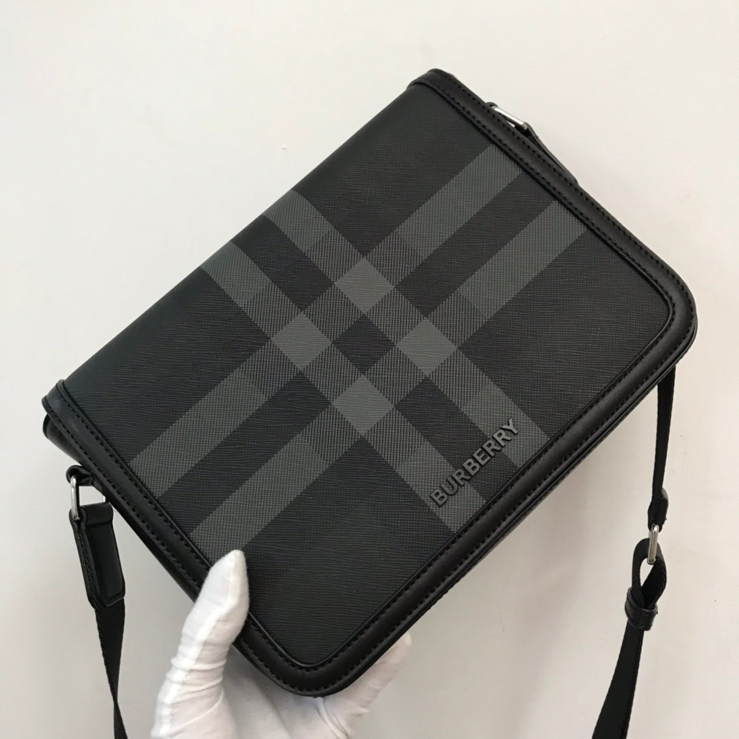 Сумка через плече Burberry зі штучної шкіри й текстилю — фото 2