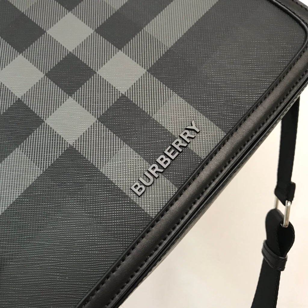Сумка через плече Burberry зі штучної шкіри й текстилю — фото 3