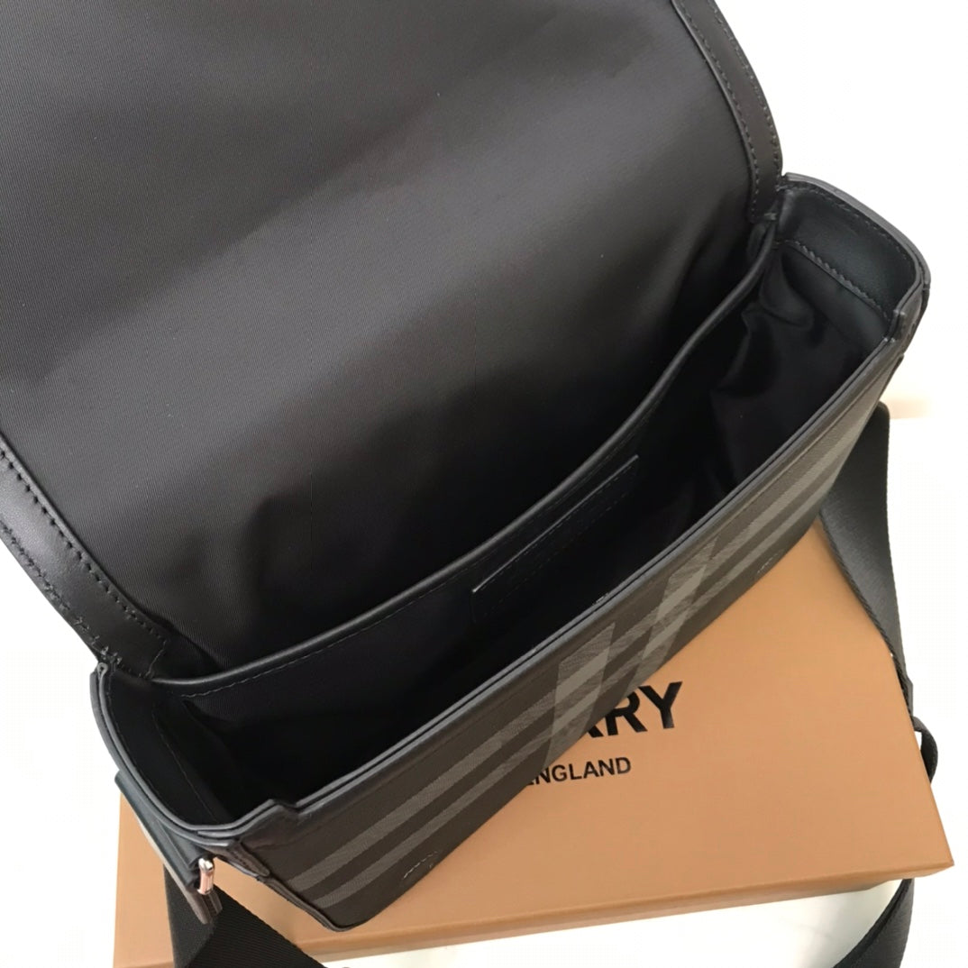 Сумка через плече Burberry зі штучної шкіри й текстилю — фото 7