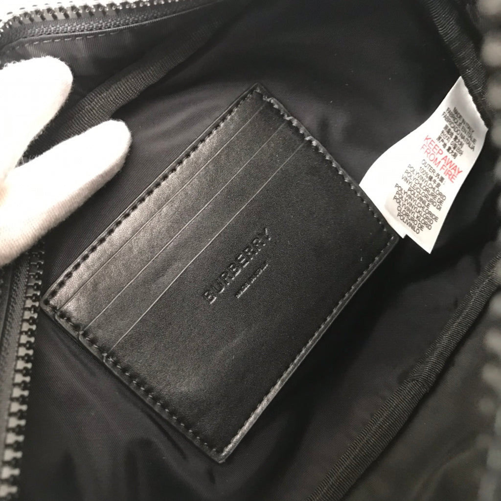Сумка через плече Burberry із зернистої шкіри — фото 9