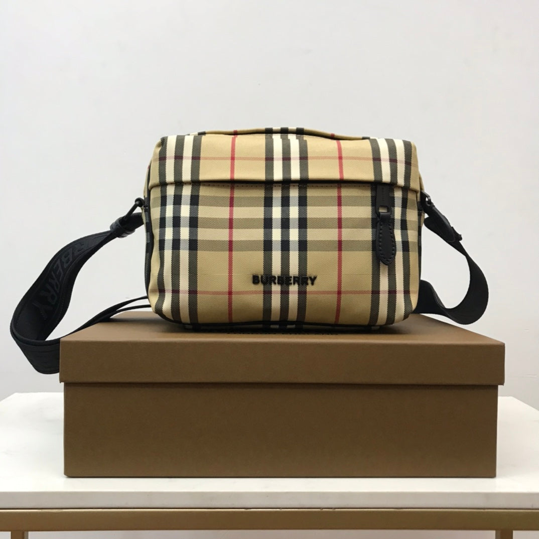 Сумка через плече Burberry Paddy з текстилю — фото 1