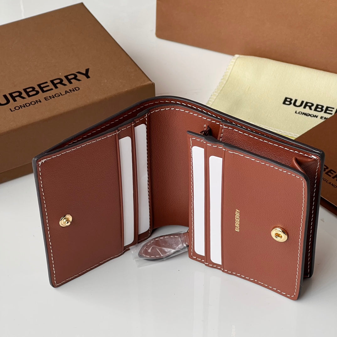 Гаманець Burberry Vintage з текстилю й натуральної шкіри — фото 7