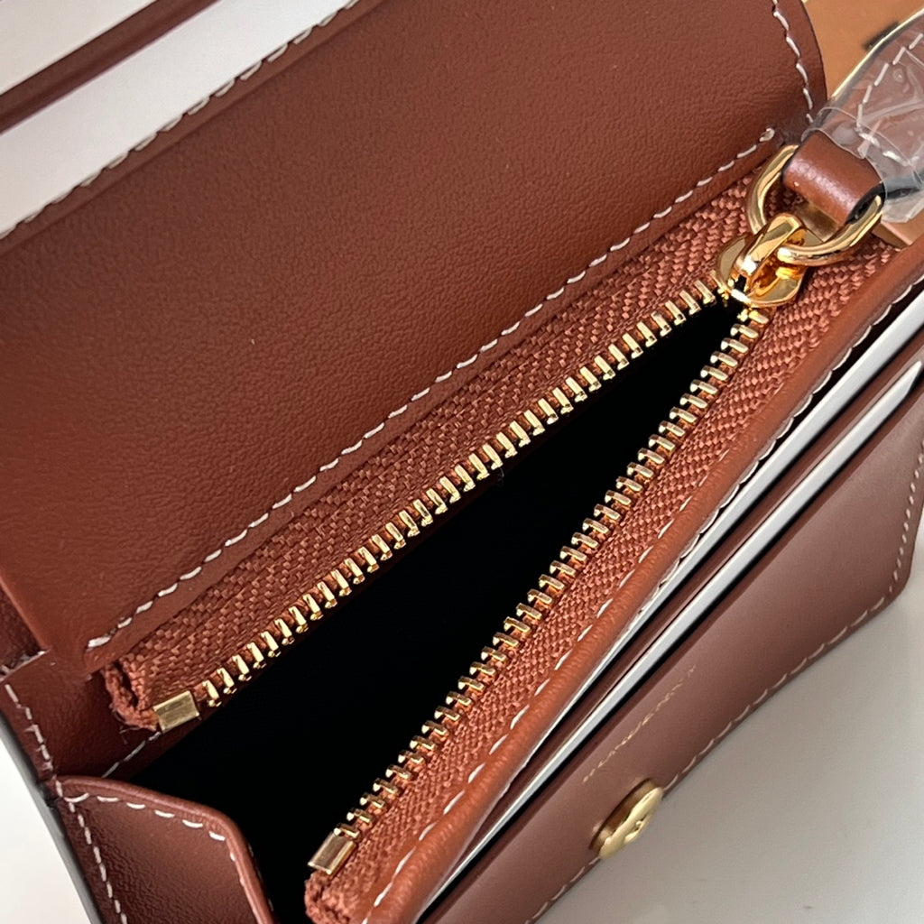 Гаманець Burberry Vintage з текстилю й натуральної шкіри — фото 9