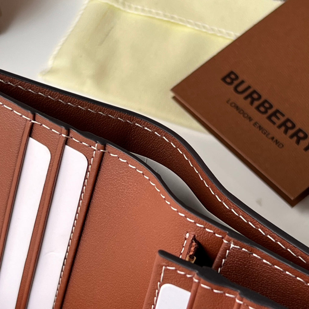Гаманець Burberry Vintage з текстилю й натуральної шкіри — фото 8